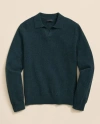 Brooks Brothers 3-ply Cashmere Jonny Collar Polo Sweater In Blue