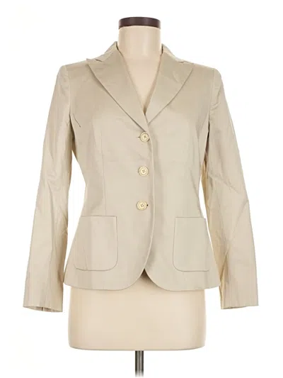 Pre-owned Brooks Brothers 346 Blazer Jacket In Ivory