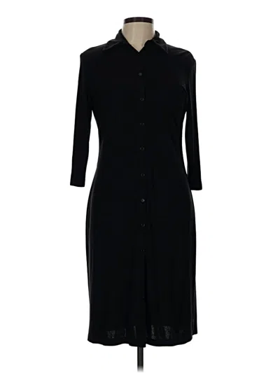 Pre-owned Brooks Brothers 346 Casual Dress In Black