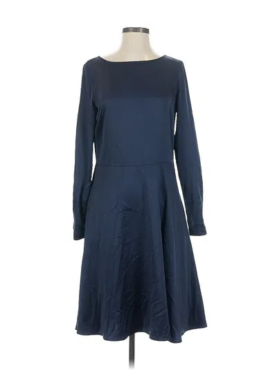 Pre-owned Brooks Brothers 346 Casual Dress In Blue