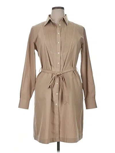 Pre-owned Brooks Brothers 346 Casual Dress In Brown