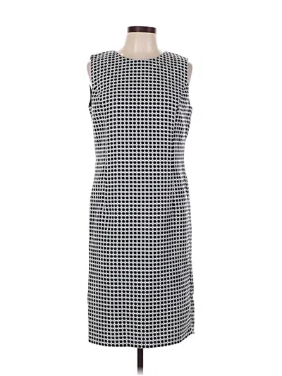 Pre-owned Brooks Brothers 346 Casual Dress In Gray