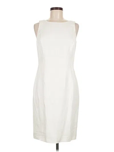 Pre-owned Brooks Brothers 346 Casual Dress In Ivory