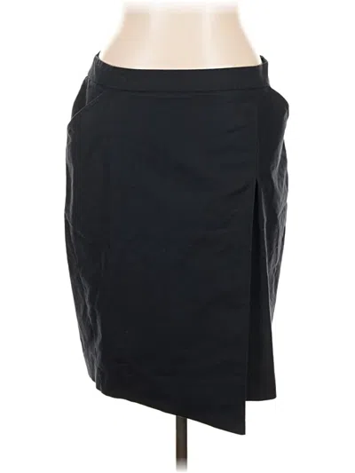 Pre-owned Brooks Brothers 346 Casual Skirt In Black