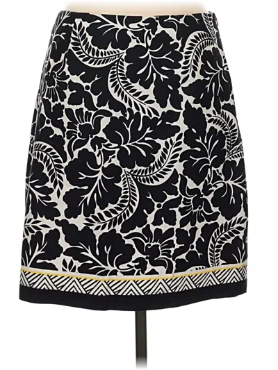 Pre-owned Brooks Brothers 346 Casual Skirt In Black