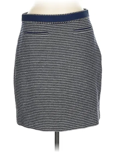 Pre-owned Brooks Brothers 346 Casual Skirt In Blue