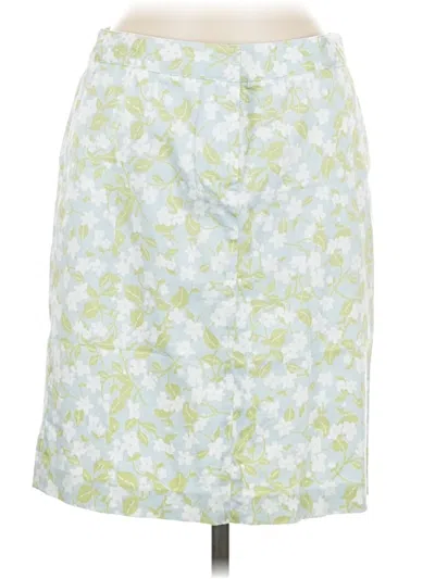 Pre-owned Brooks Brothers 346 Casual Skirt In Blue