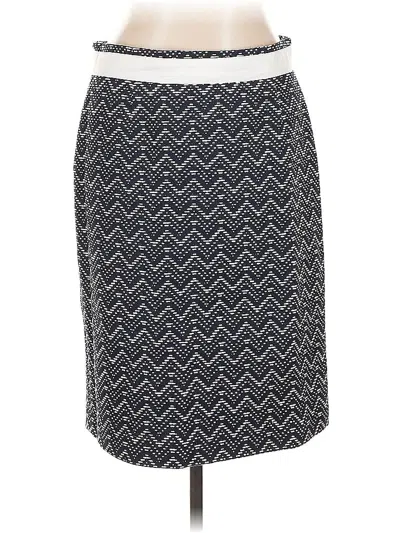 Pre-owned Brooks Brothers 346 Casual Skirt In Gray