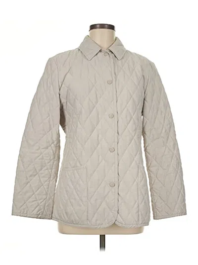 Pre-owned Brooks Brothers 346 Coat In Ivory