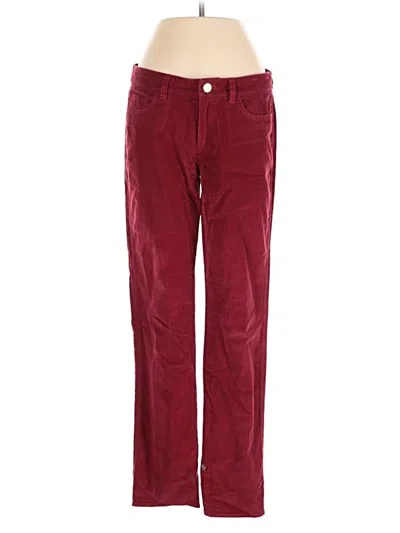 Pre-owned Brooks Brothers 346 Jeans In Burgundy