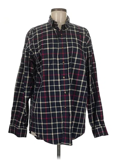 Pre-owned Brooks Brothers 346 Long Sleeve Button Down Shirt In Black