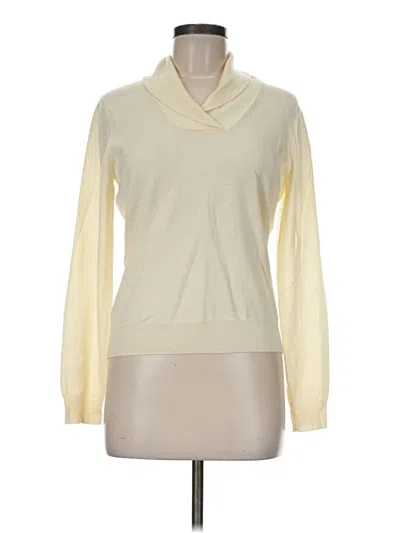 Pre-owned Brooks Brothers 346 Pullover Sweater In Ivory