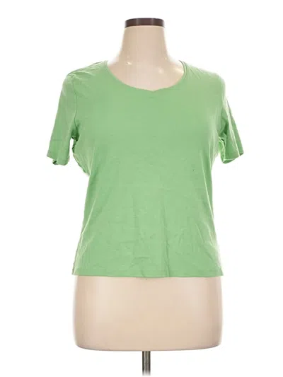 Pre-owned Brooks Brothers 346 Short Sleeve T-shirt In Green