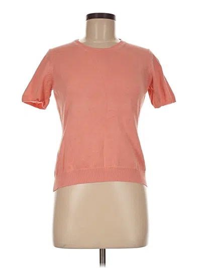 Pre-owned Brooks Brothers 346 Short Sleeve T-shirt In Orange