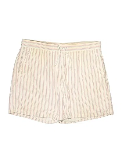Pre-owned Brooks Brothers 346 Shorts In Ivory