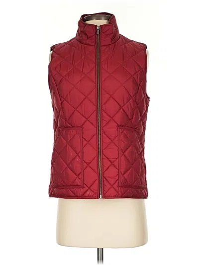 Pre-owned Brooks Brothers 346 Vest In Red