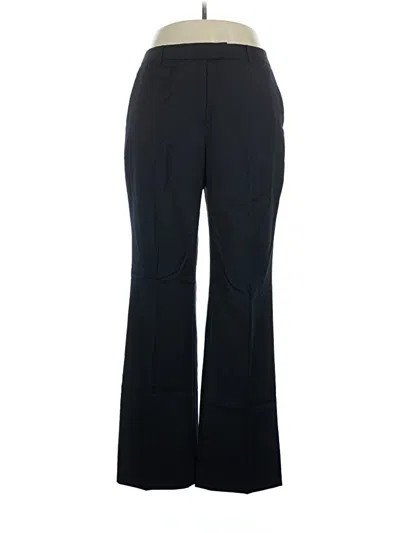 Pre-owned Brooks Brothers 346 Wool Pants In Black