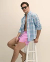 Brooks Brothers 3.5" Montauk Swim Trunks In Blue