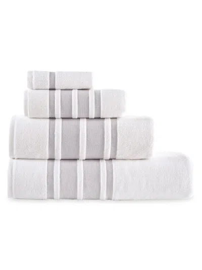 Brooks Brothers 4-piece Hand Towel Set In White