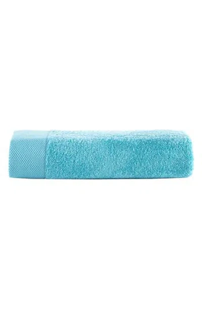 Brooks Brothers Solid Signature Cotton Bath Towel In Sea Glass