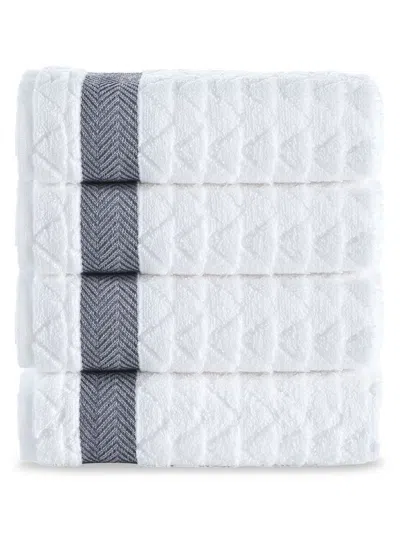 Brooks Brothers 4-piece Turkish Cotton Hand Towel Set