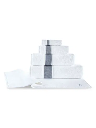 Brooks Brothers 4-piece Turkish Cotton Hand Towel Set In Blue
