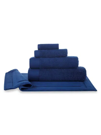 Brooks Brothers 4-piece Turkish Cotton Hand Towel Set In Navy