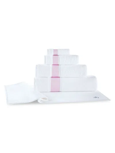 Brooks Brothers 4-piece Turkish Cotton Hand Towel Set In Pink