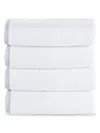 Brooks Brothers 4-piece Turkish Cotton Wash Cloth Set In White