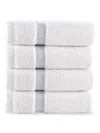 BROOKS BROTHERS 4-PIECE WASH CLOTH SET