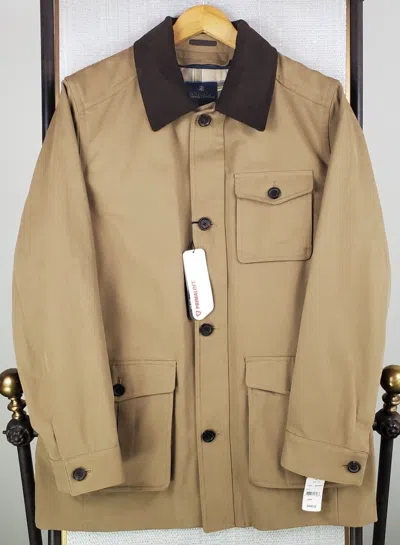 Pre-owned Brooks Brothers $498  Mens Sz Large 3 In 1 Field Jacket + Vest Primaloft In Black