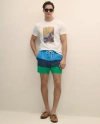 Brooks Brothers 5" Montauk Swim Trunks In Multi