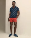 Brooks Brothers 5" Stretch Swim Trunks In Red