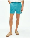 Brooks Brothers 5.5" Wide-wale Corduroy Shorts Pants In Blue
