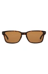 Brooks Brothers 52mm Rectangular Sunglasses In Brown