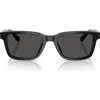 Brooks Brothers 53mm Rectangular Sunglasses In Black