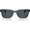 Brooks Brothers 53mm Rectangular Sunglasses In Blue