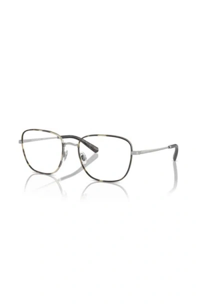 Brooks Brothers 56mm Square Optical Glasses In Gray