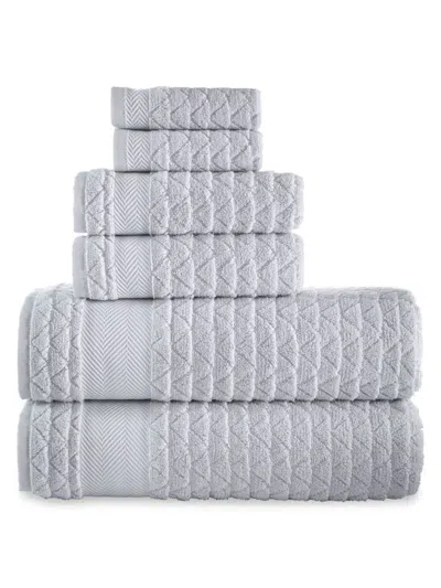 Brooks Brothers 6-piece Herringbone Turkish Cotton Towel Set