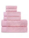 Brooks Brothers 6-piece Turkish Cotton Towel Set In Pink