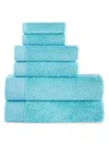 Brooks Brothers 6-piece Turkish Cotton Towel Set In Sea Glass