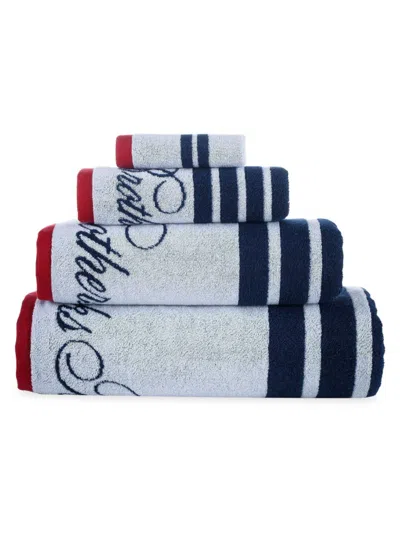 Brooks Brothers Kids' 6-piece Turkish Cotton Towel Set In Blue