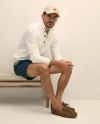 Brooks Brothers 6" Utility Shorts In Cotton Canvas In Blue