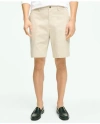 Brooks Brothers 9" Advantage Chino Shorts In Stone