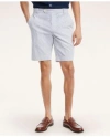 Brooks Brothers Seersucker Shorts In Blue