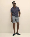 Brooks Brothers 9" Cotton Summer Flannel Shorts In Gray