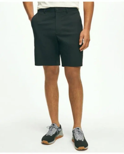 Brooks Brothers 9" Performance Series Stretch Shorts In Black