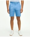 Brooks Brothers 9" Performance Series Stretch Shorts | Bright Blue | Size 28