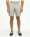 Brooks Brothers 9" Performance Series Stretch Shorts In Grey