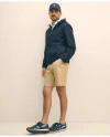 Brooks Brothers Big & Tall 10" Flat Front Stretch Advantage Chino Shorts | British Khaki | Size 50 In Light Beige